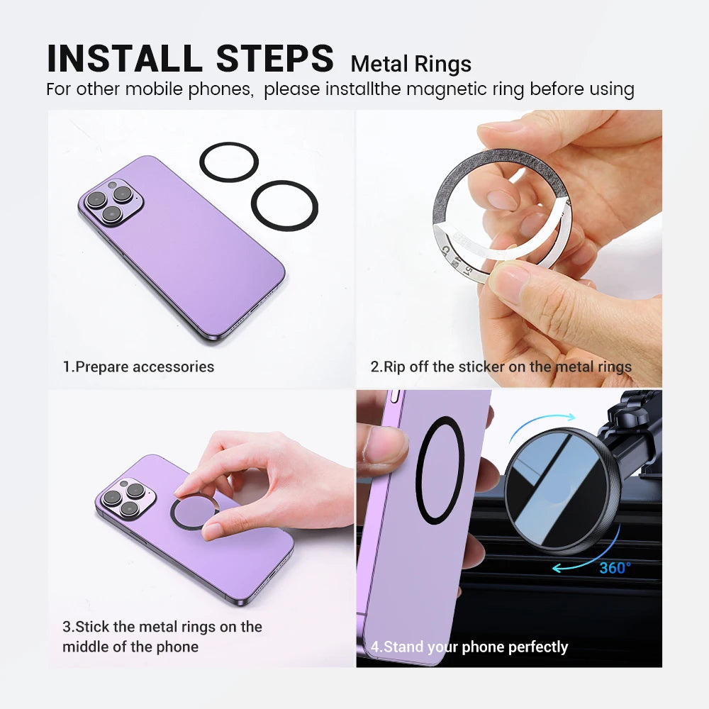 DriveSmart™ Magnetic Car Phone Holder